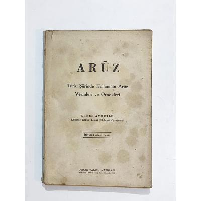 Aruz / Ahmed AYMUTLU - Kitap