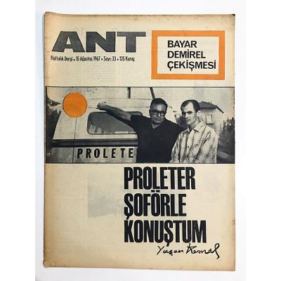 ANT Dergisi Sayı:33  / 1967 - Dergi