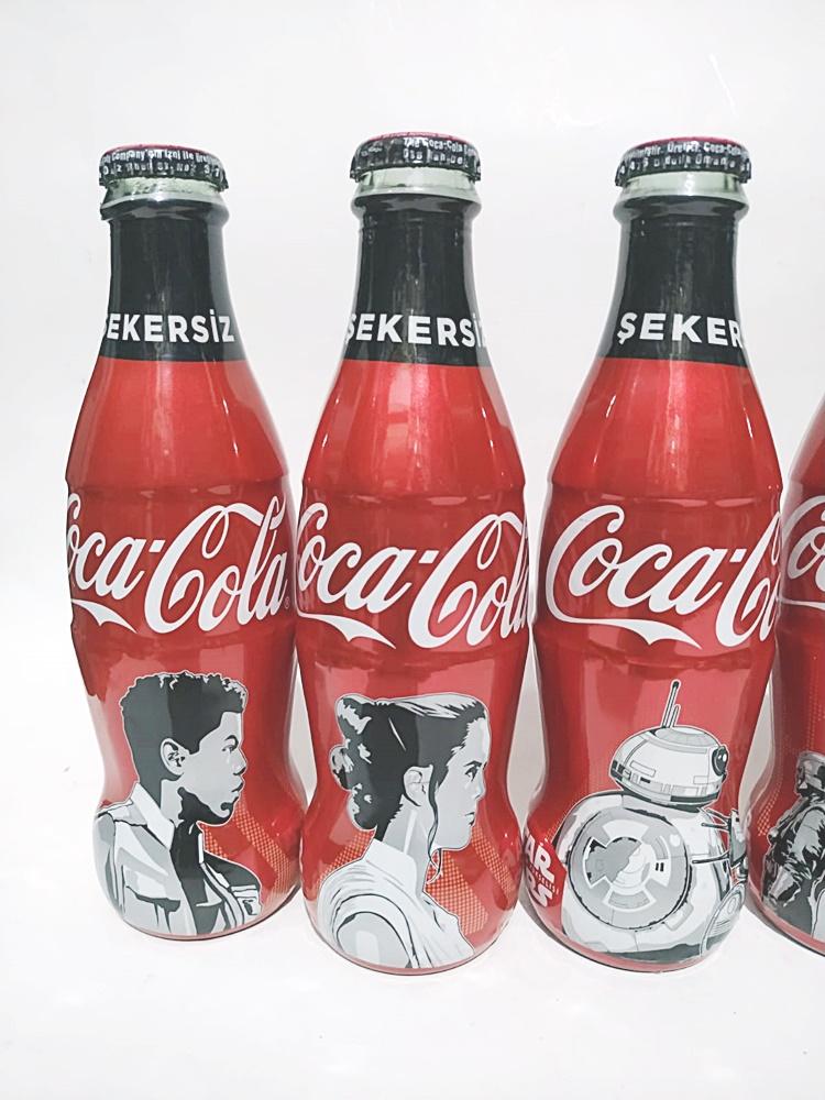 Coca Cola Star Wars - 6 adet takım, açılmamış - 211.86 TL + KDV
