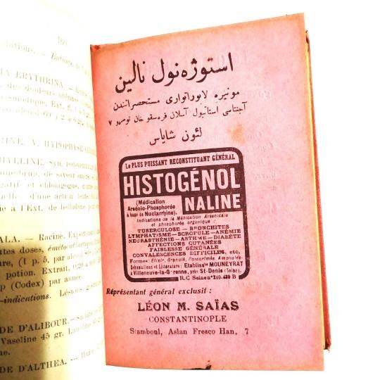 Aide Memoire de poche du Medecin et du Pharmacien Constantinople