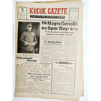 Zonguldak, Küçük gazete - 10 Mayıs 1955 tarihli / Gazete