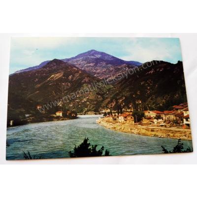Çoruh nehri ve Borçka  Kartpostal  Ticaret Kartpostalları